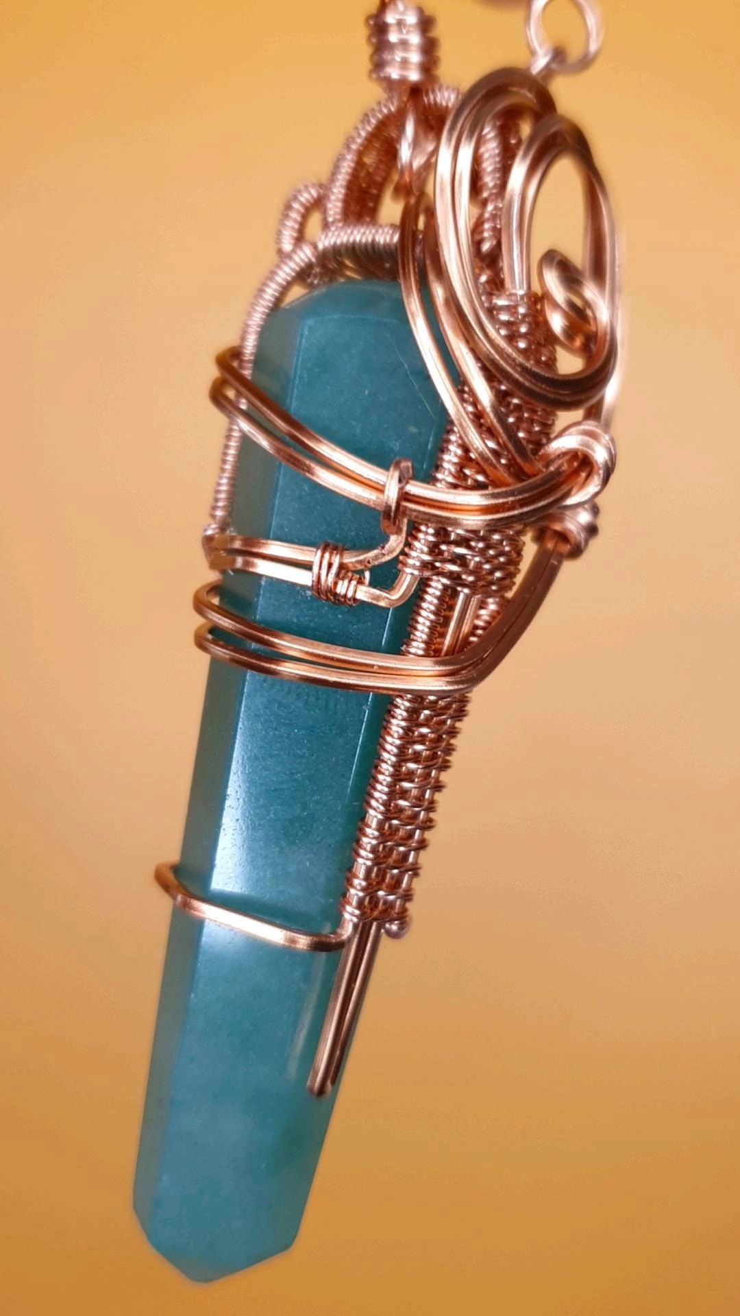 JEWEL OF PROSPERITY - AVENTURINE POINT NECKLACE