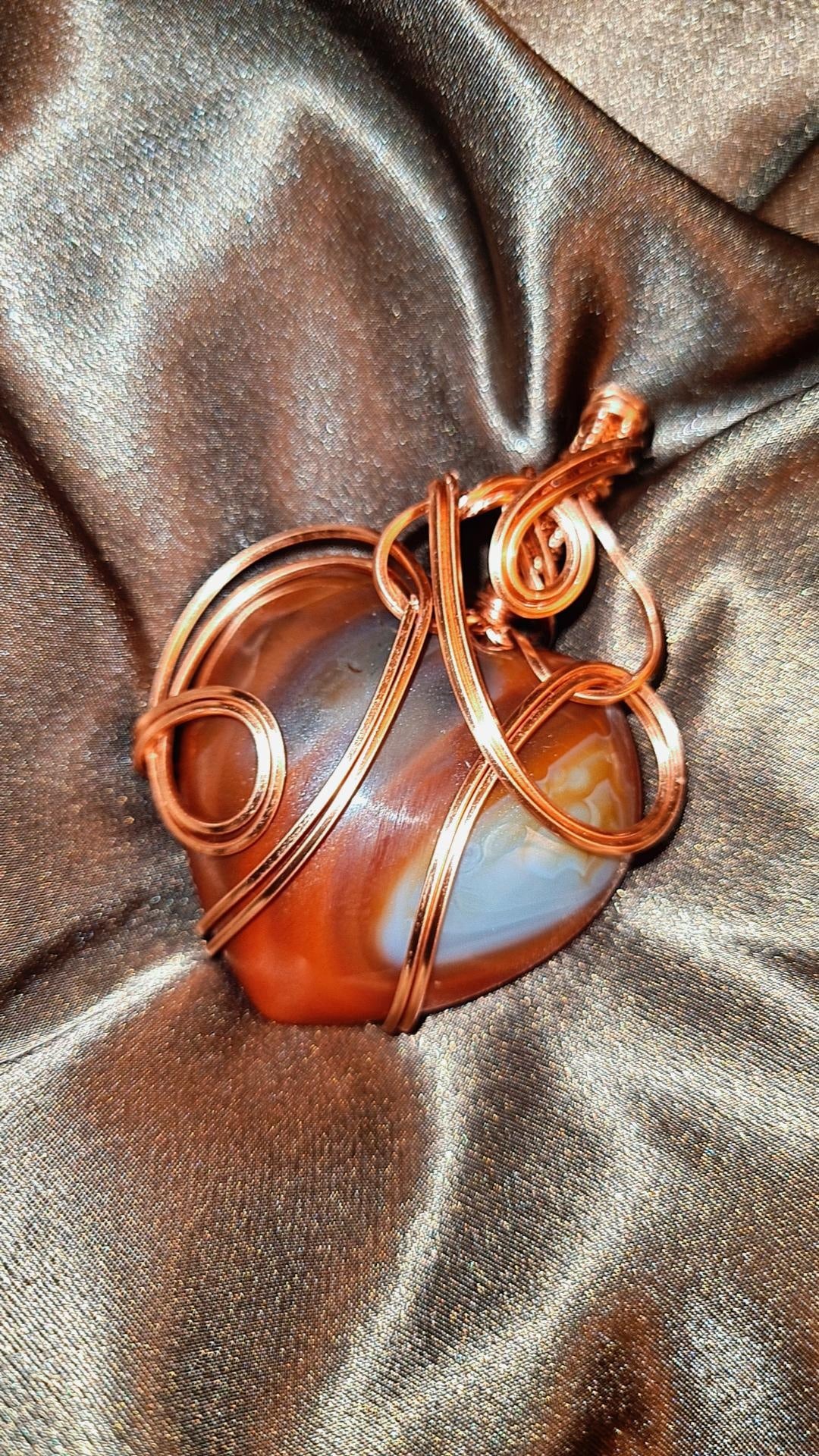 '333 DIVINE WARRIOR '- CARNELIAN PENDANT