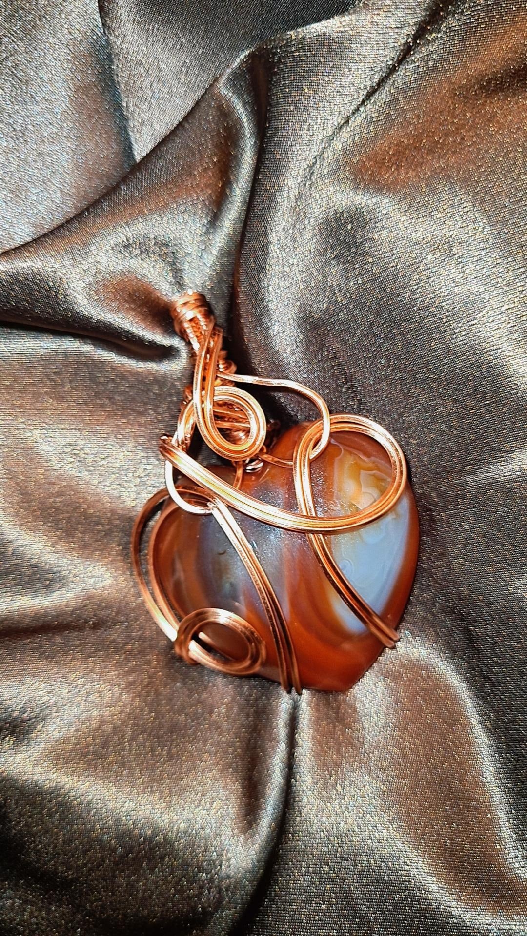 '333 DIVINE WARRIOR '- CARNELIAN PENDANT