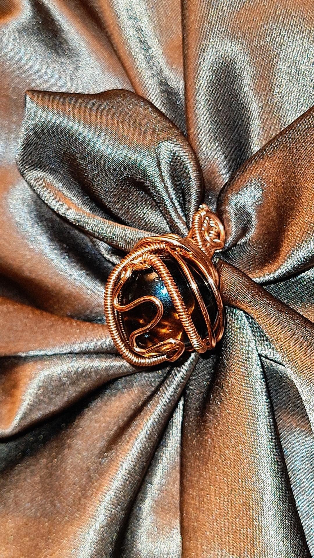 'DEEP HAZE' - QUARTZ RING (SML)-