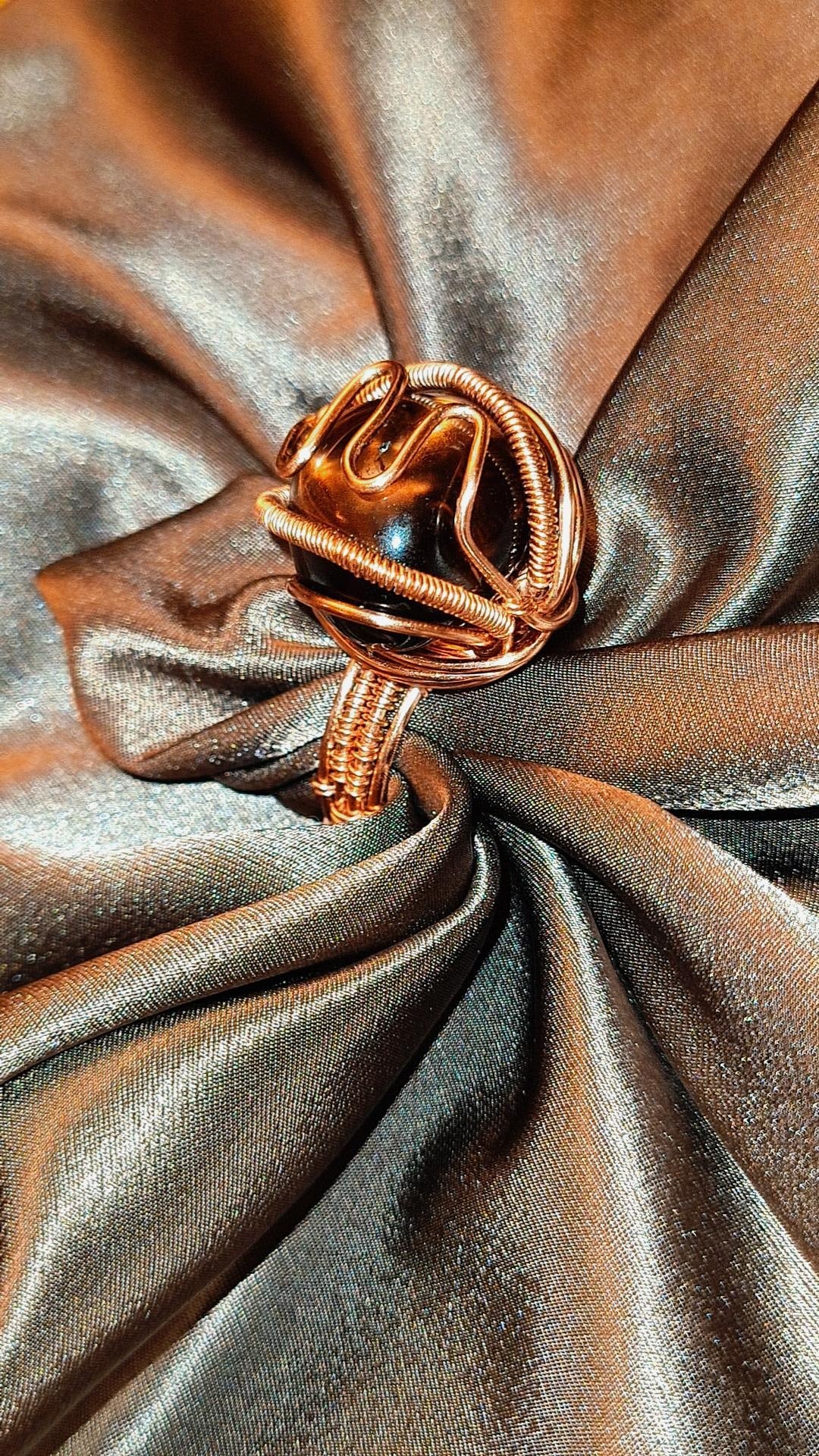 'DEEP HAZE' - QUARTZ RING (SML)-