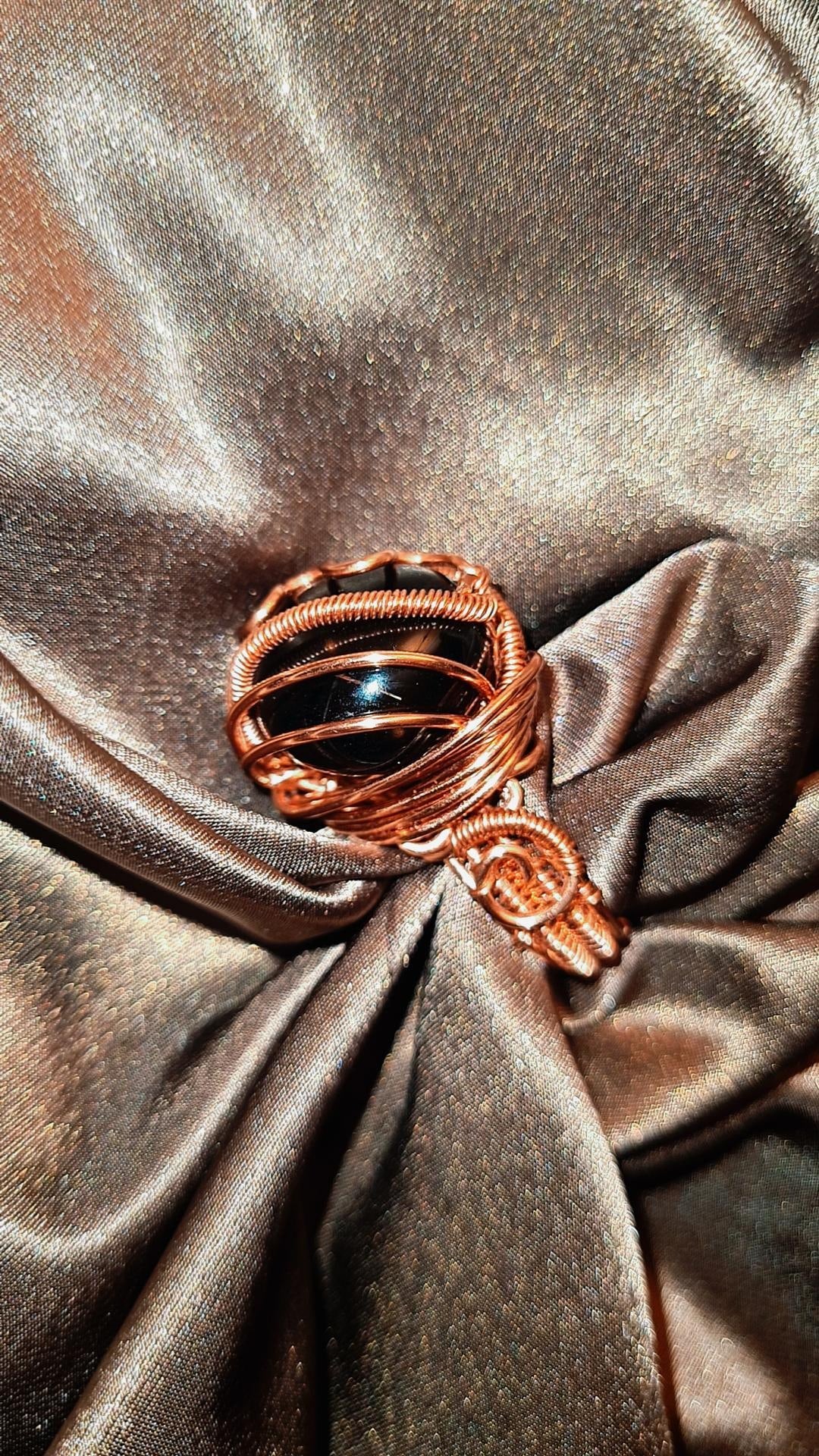 'DEEP HAZE' - QUARTZ RING (SML)-
