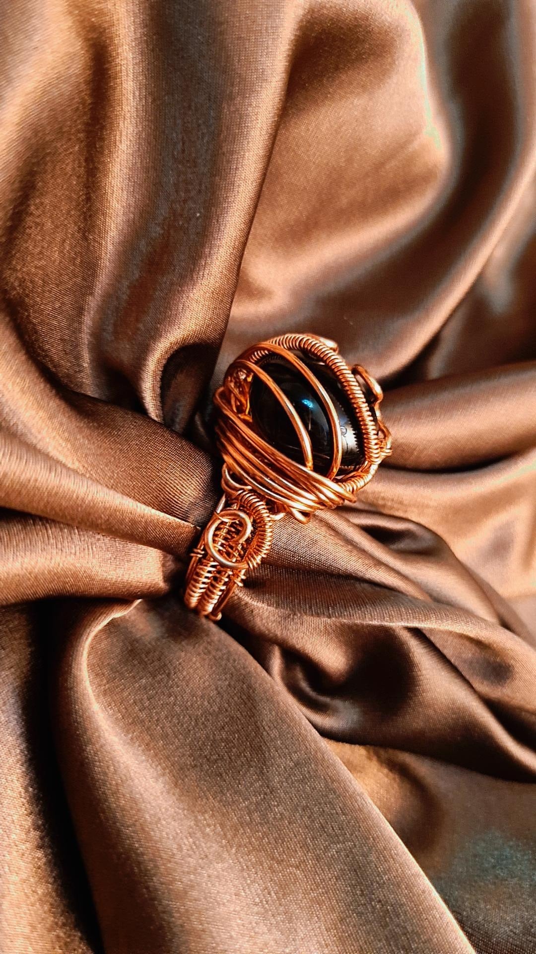 'DEEP HAZE' - QUARTZ RING (SML)-
