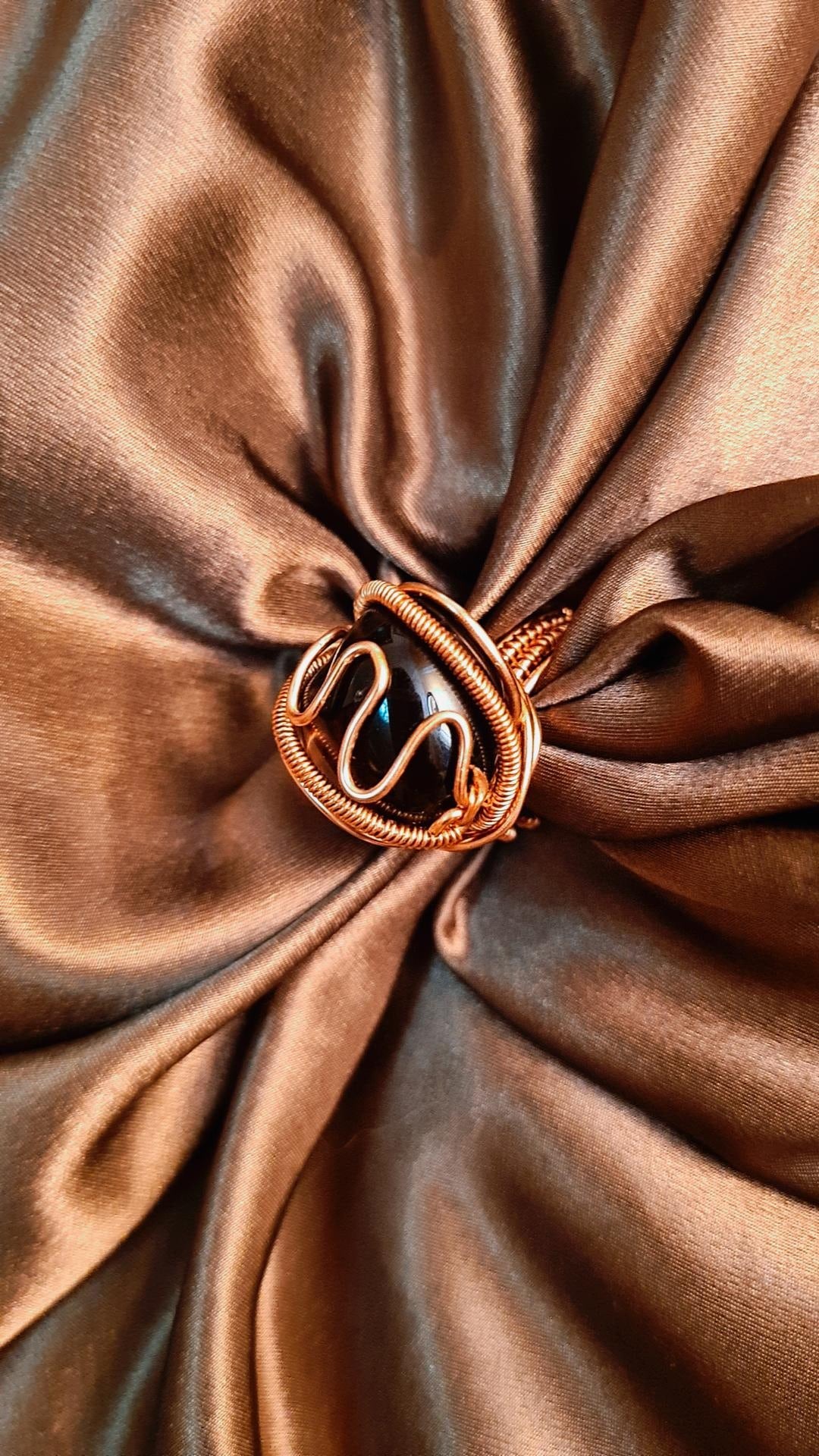 'DEEP HAZE' - QUARTZ RING (SML)-