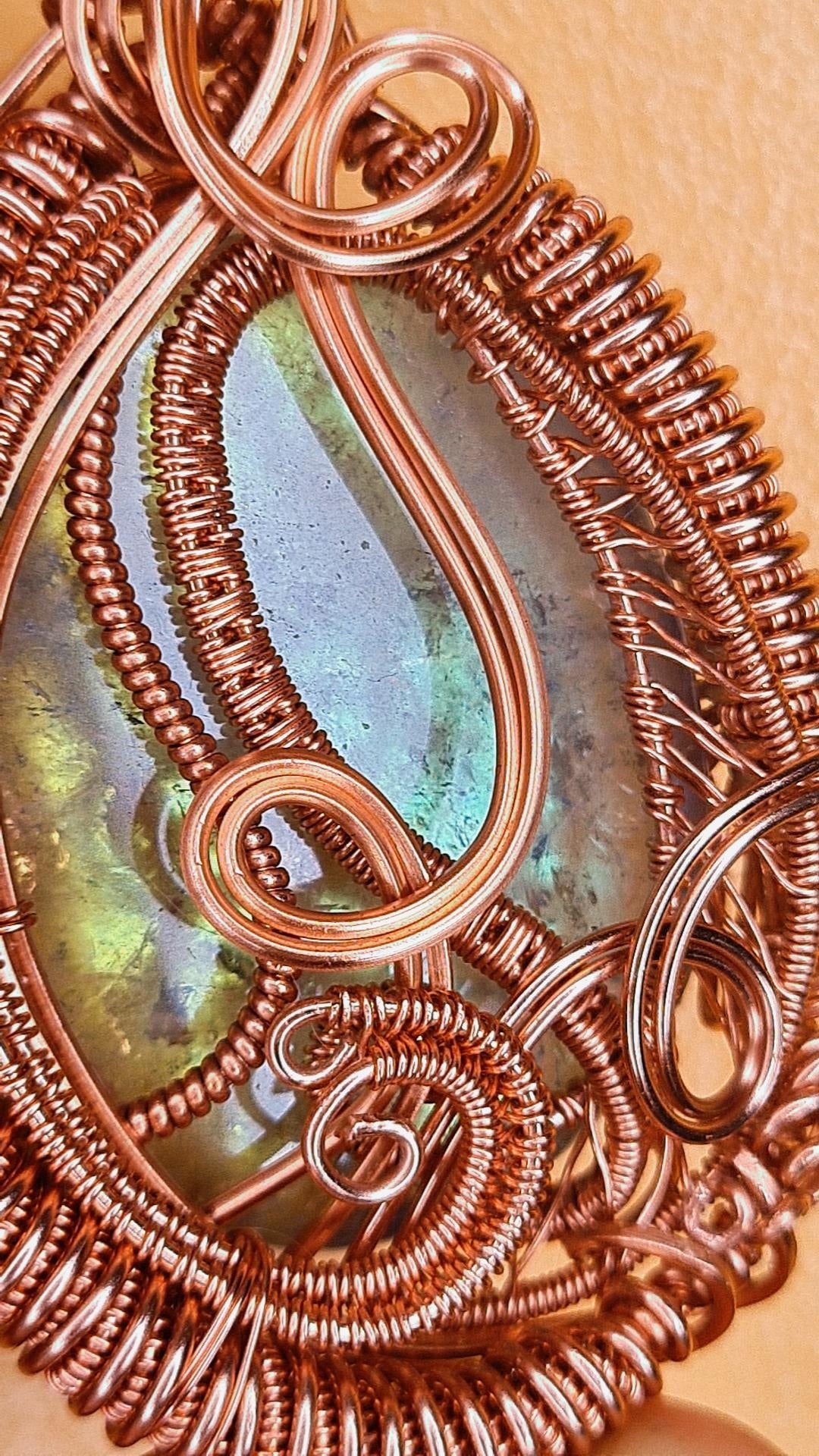 THE ORACLE 33 - ANGEL AURA QUARTZ PENDANT
