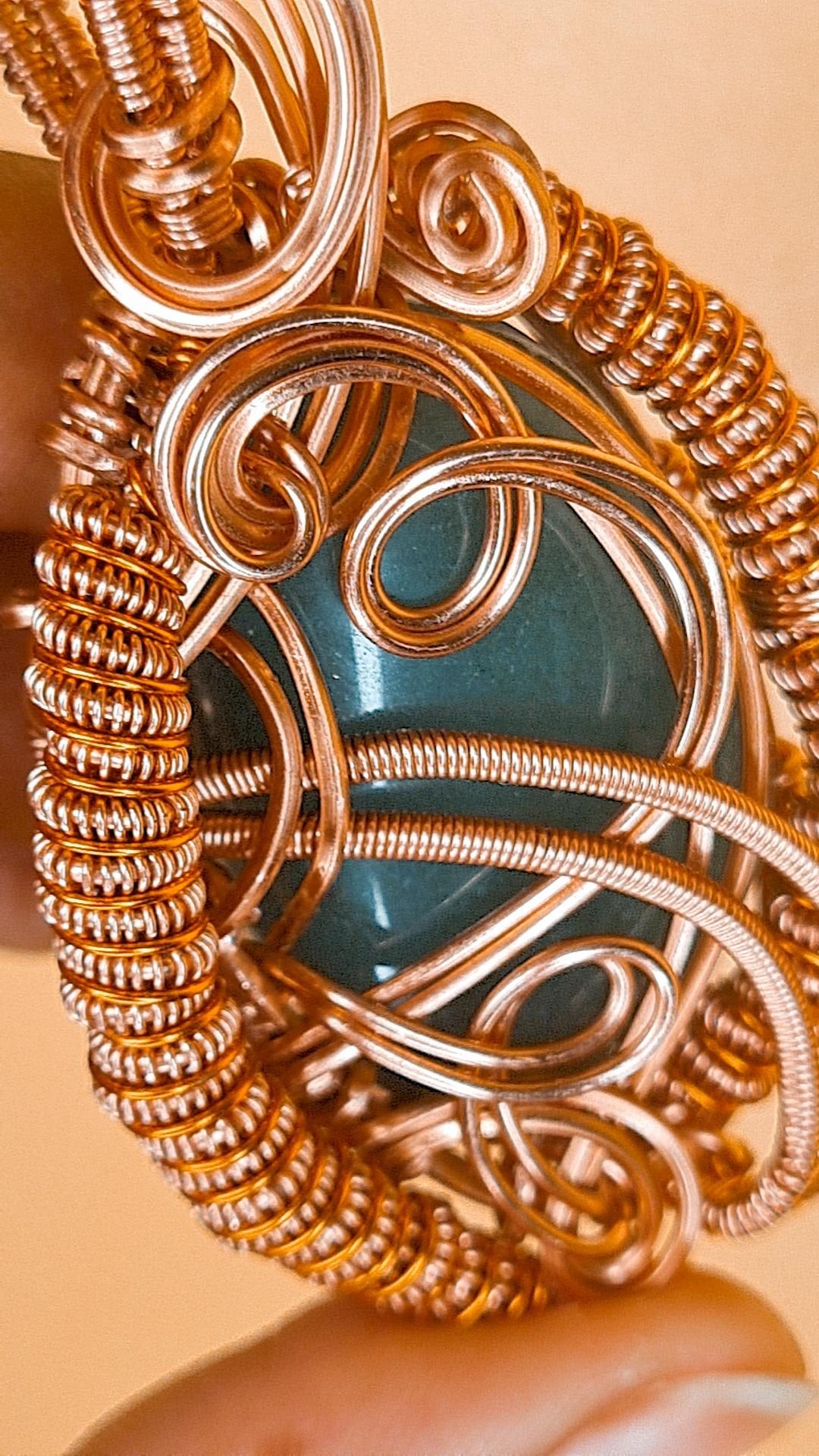 'THE PROSPEROUS ONE' -AVENTURINE PENDANT