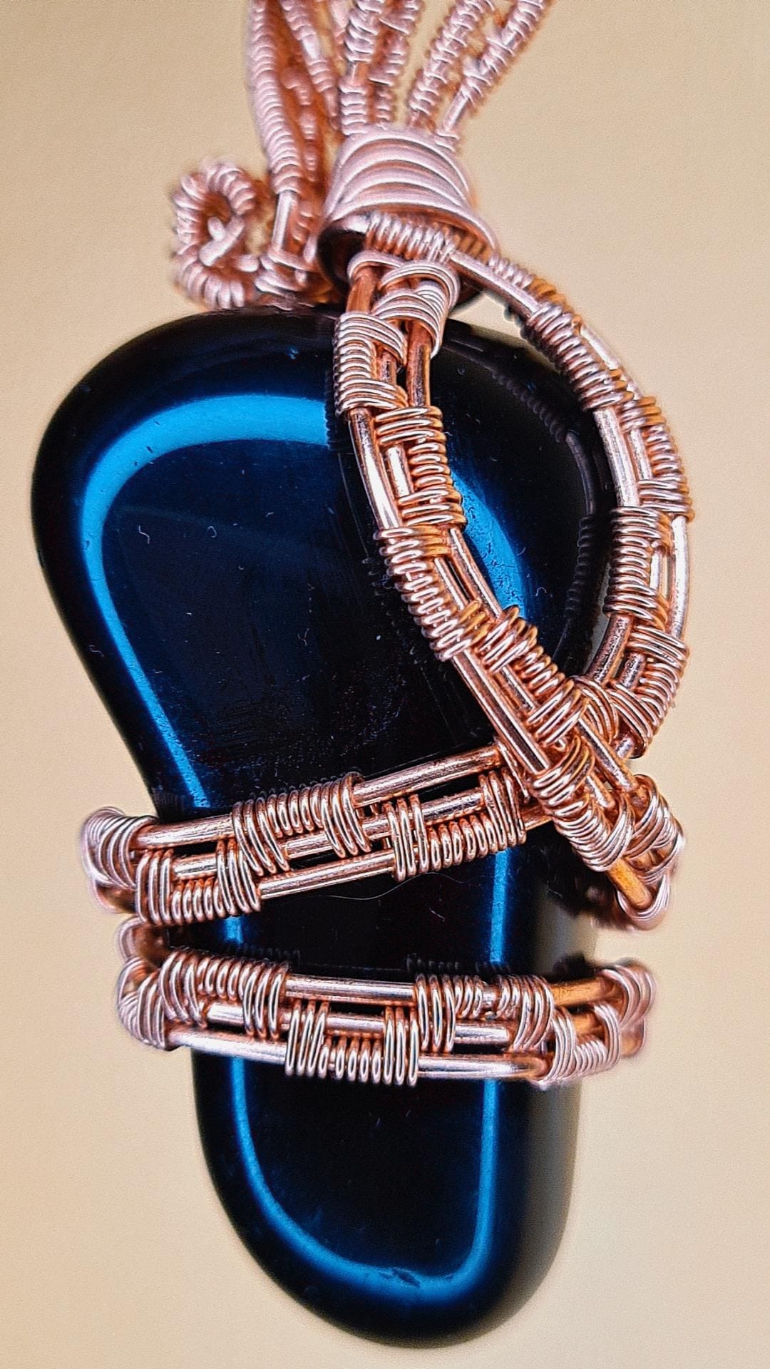 'THE GREAT EQUINOX' - OBSIDIAN PENDANT