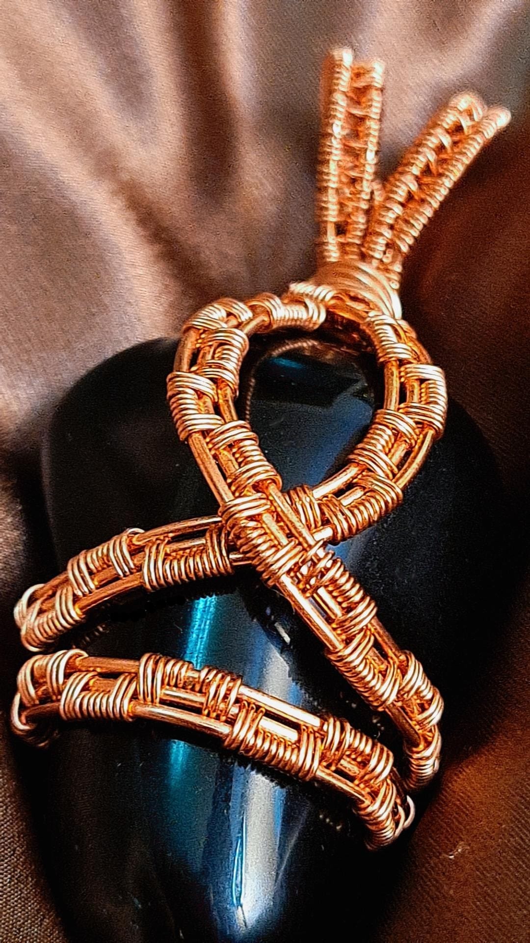 'THE GREAT EQUINOX' - OBSIDIAN PENDANT