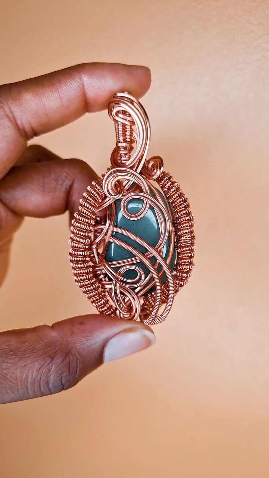 'THE PROSPEROUS ONE' -AVENTURINE PENDANT