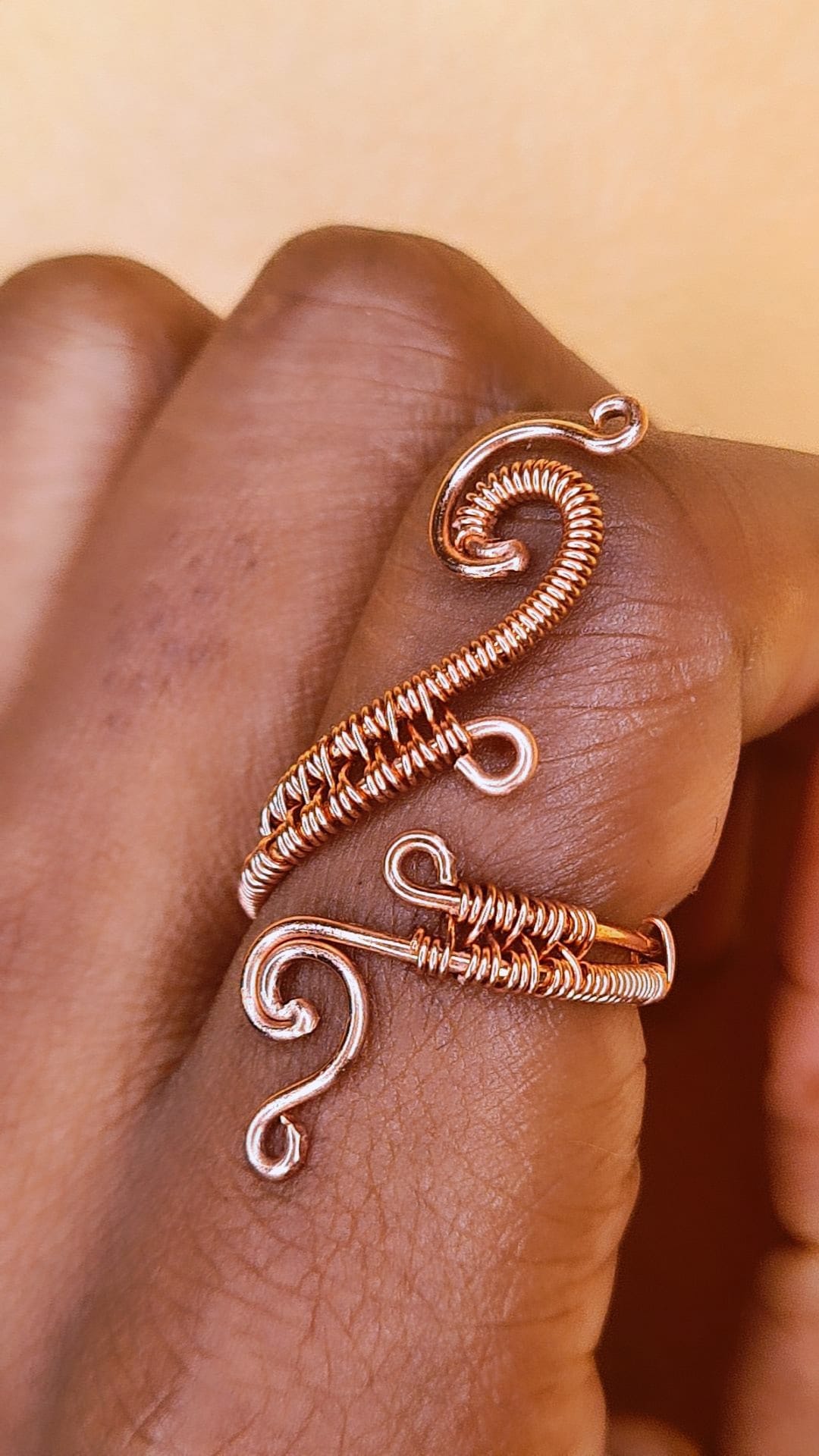 'SCORPION' - GODDESS ENERGY COPPER RING