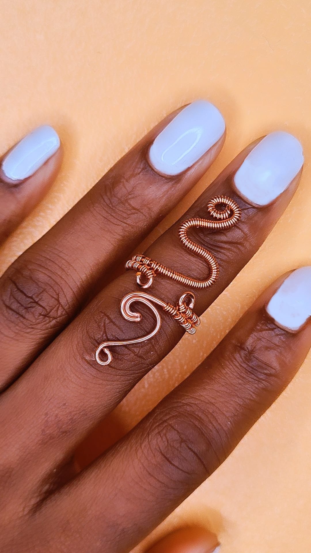 'KUNDA' - GODDESS ENERGY COPPER RING