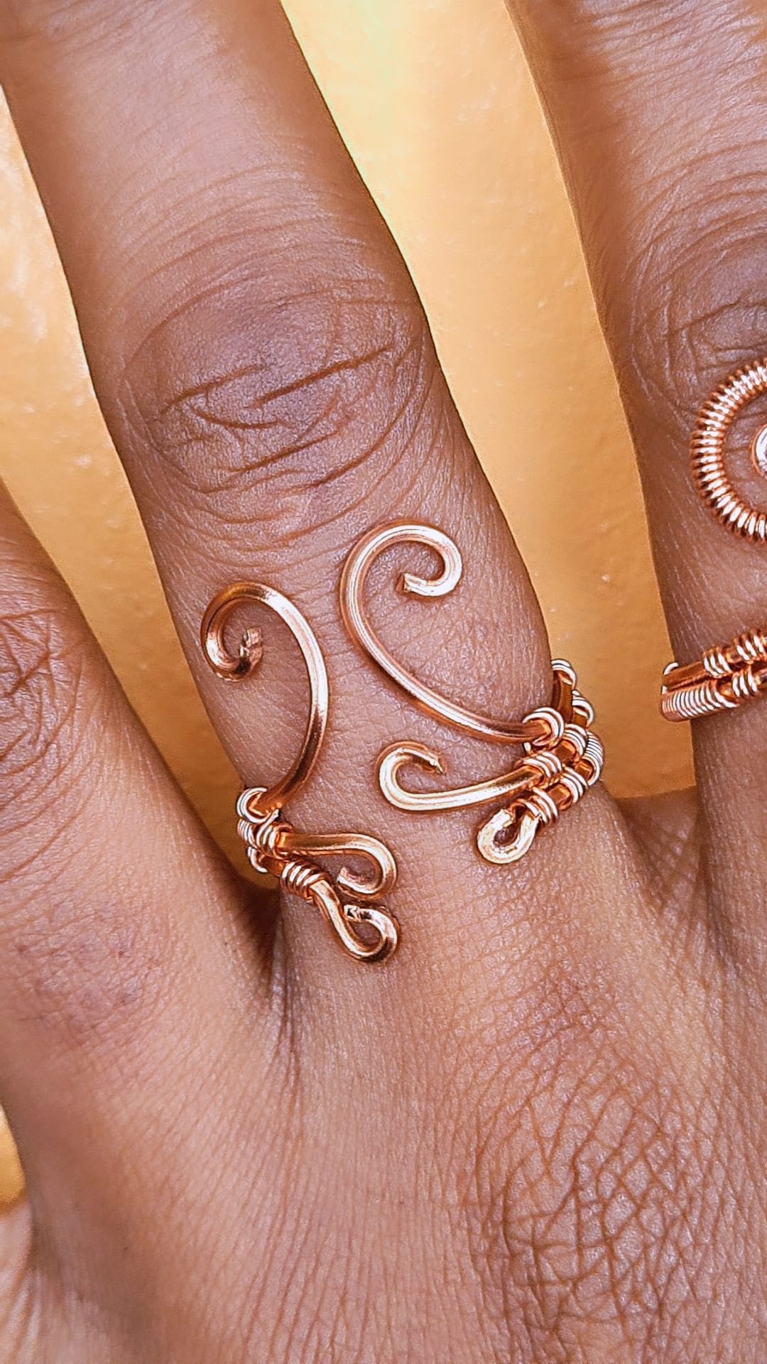 'ECHO' - GODDESS ENERGY COPPER RING