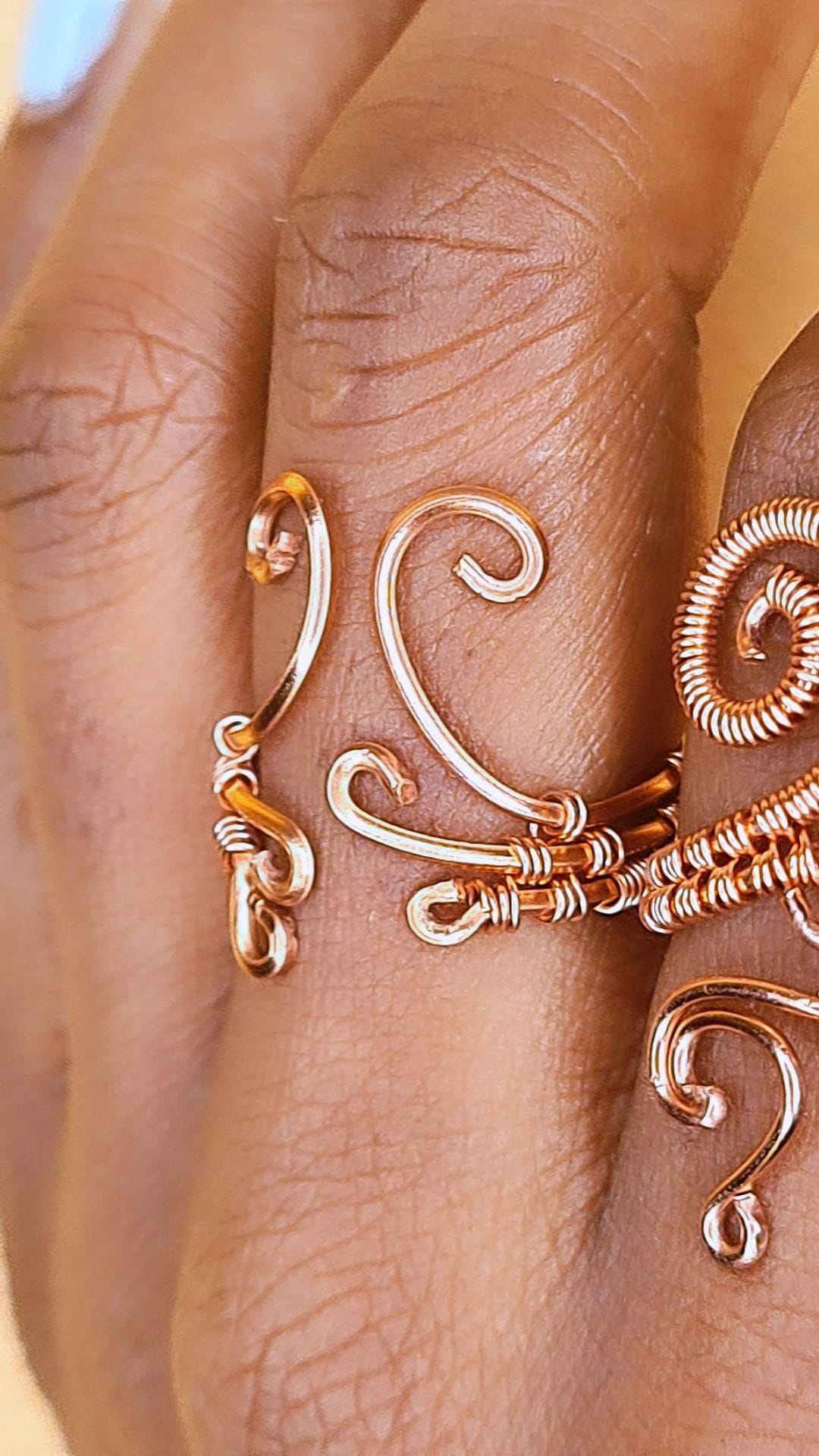 'ECHO' - GODDESS ENERGY COPPER RING