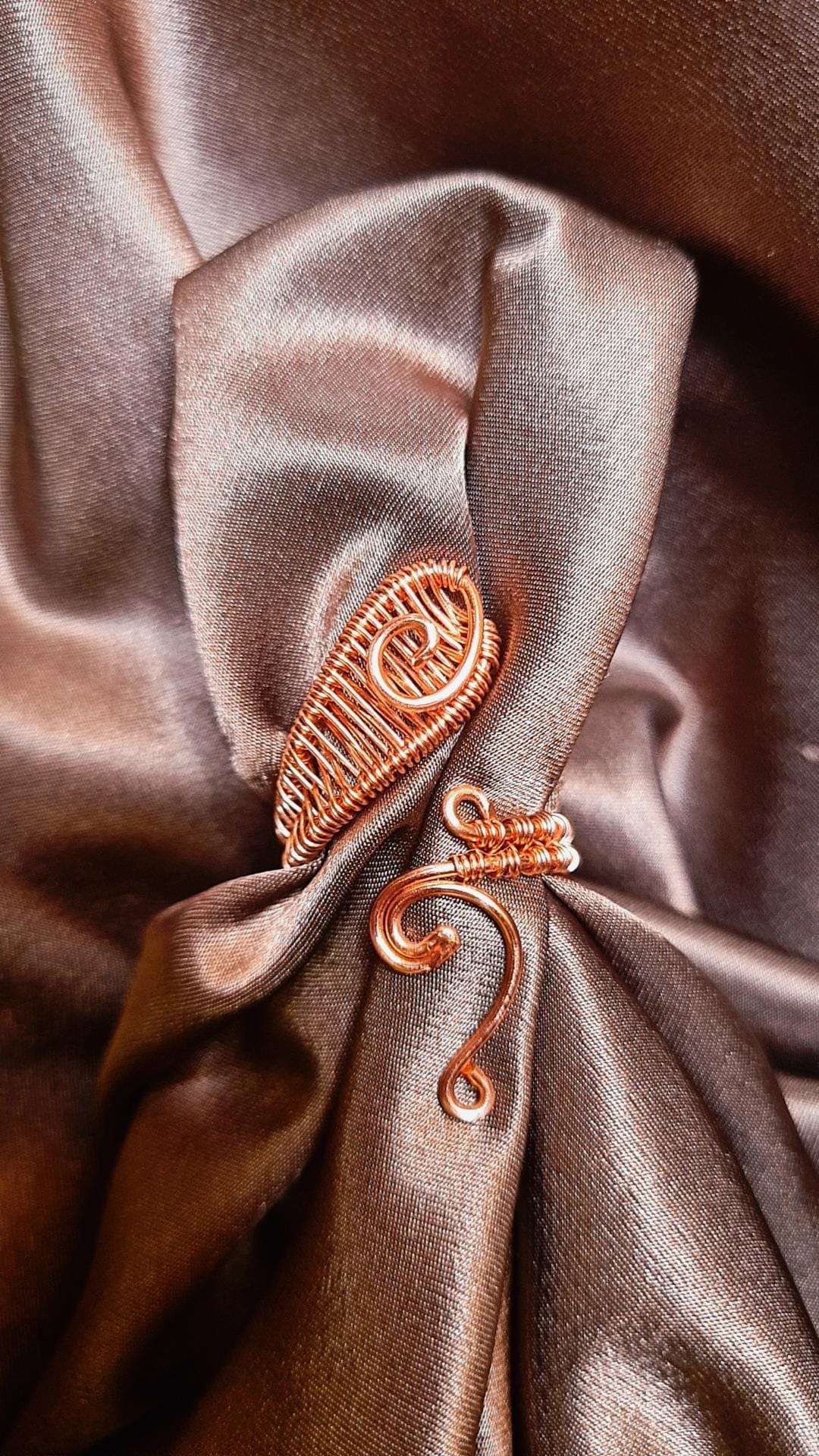 'NEFERTITI' - GODDESS ENERGY COPPER RING