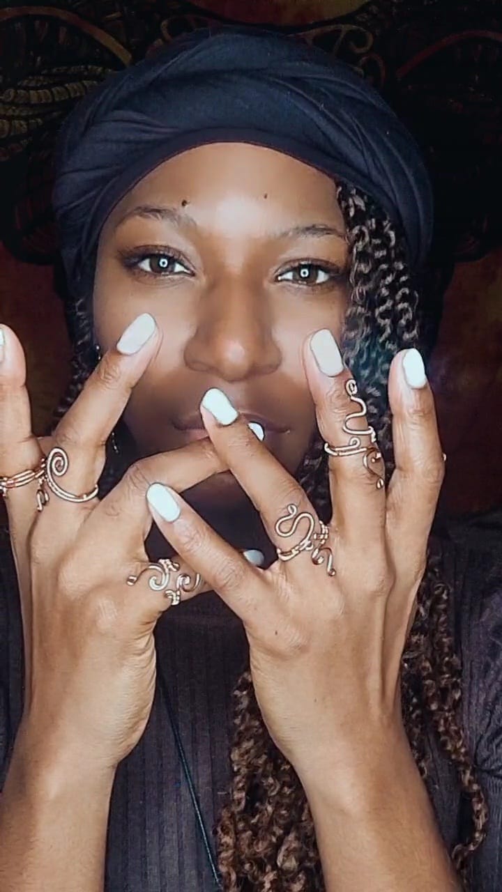 'EGYPT'- GODDESS ENERGY COPPER RING