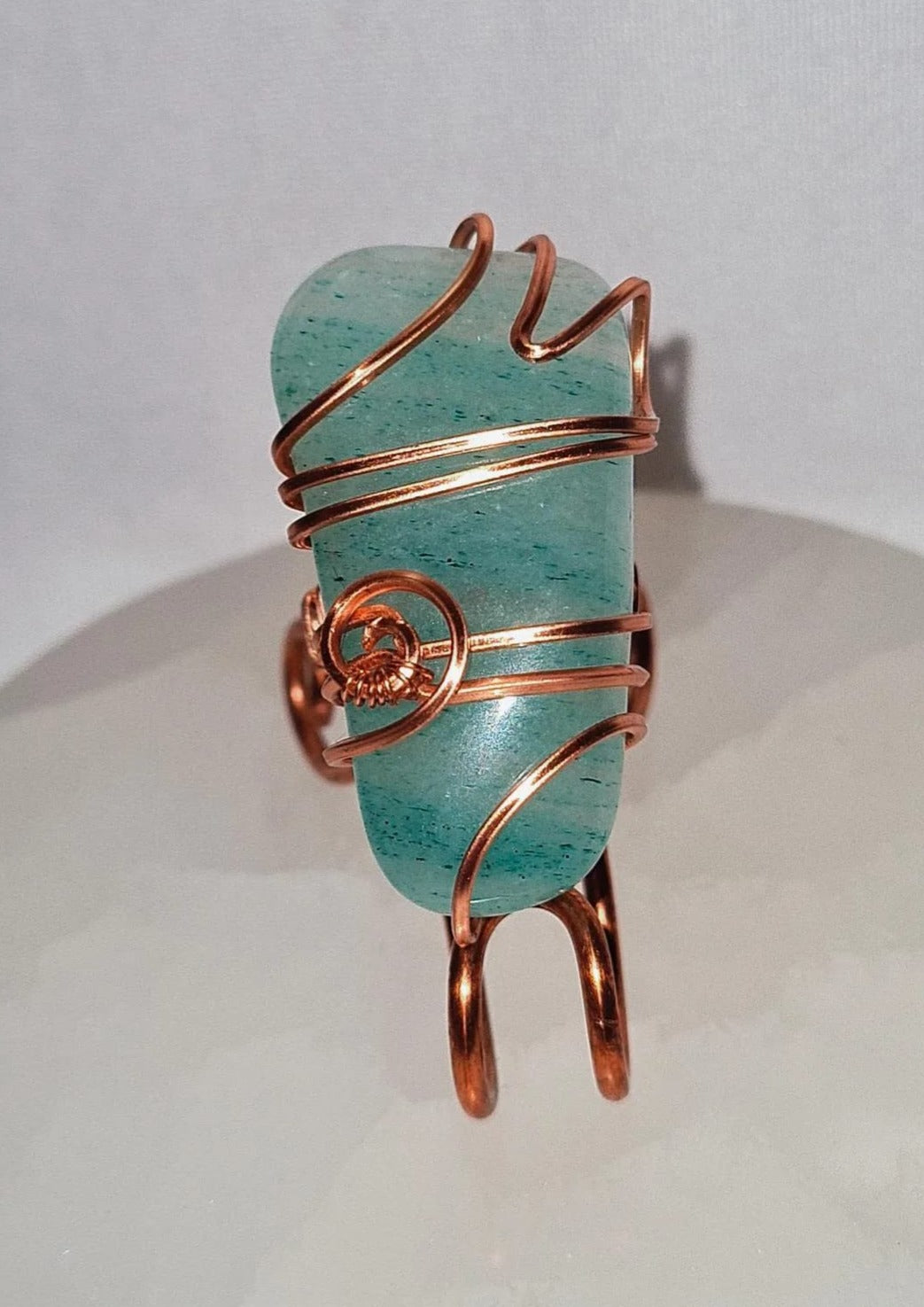 PURE ABUNDANCE -AVENTURINE RING (ADJUSTABLE)