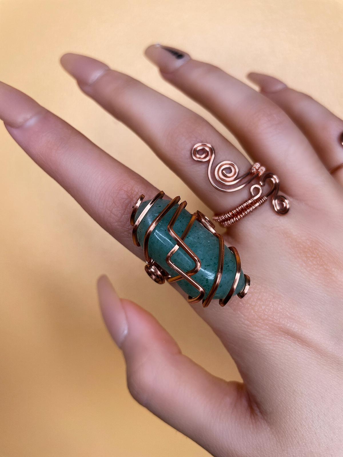 PROSPERITY -AVENTURINE RING