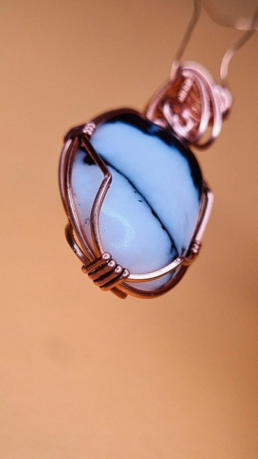 THE MOTIVATOR-ZEBRA JASPER PENDANT