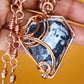 DIAMOND ROOTS - RAW ZEBRA JASPER NECKLACE