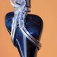 DARK KNIGHT - BLUE TIGERS EYE NECKLACE