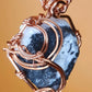 DIAMOND ROOTS - RAW ZEBRA JASPER NECKLACE