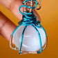BON BON BLUE -SELENITE NECKLACE
