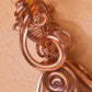 '888 DIVINE LADY' PINK MOSS AGATE PENDANT