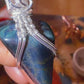 DARK KNIGHT - BLUE TIGERS EYE NECKLACE