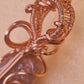 '888 DIVINE LADY' PINK MOSS AGATE PENDANT
