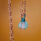 BON BON BLUE -SELENITE NECKLACE