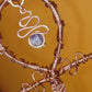 THE MANDALAN -PHANTOM QUARTZ ANKH NECKLACE