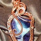 '111 SOUL BLOOM' -AMETHYST CHEVRON PENDANT
