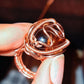 'DEEP HAZE' -  QUARTZ RING (SML)-