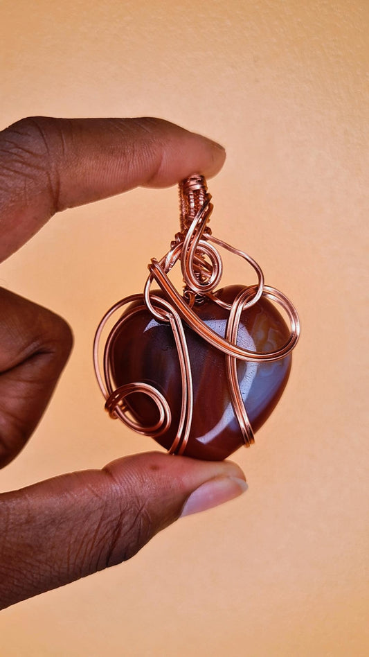'333 DIVINE WARRIOR '- CARNELIAN PENDANT