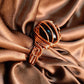 'DEEP HAZE' -  QUARTZ RING (SML)-