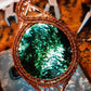 '222 SACRED FOREST' - MOSS AGATE PENDANT