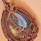 THE ORACLE 33 - ANGEL AURA QUARTZ PENDANT