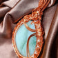 '144 SWAN SPIRIT' - SERPENTINE JADE PENDANT & CHAIN