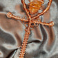 'GOLDEN LIFE' -  HANDHELD CITRINE ANKH