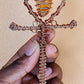 'GOLDEN LIFE' -  HANDHELD CITRINE ANKH