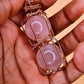 'THE LOVE BUBBLES' - ROSE QUARTZ PENDANT & CHAIN