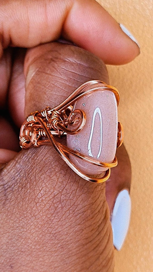 'GOLDEN JOY' - SUNSTONE RING