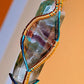 'SKITTTLE ME HAPPY' - FLUORITE PENDANT