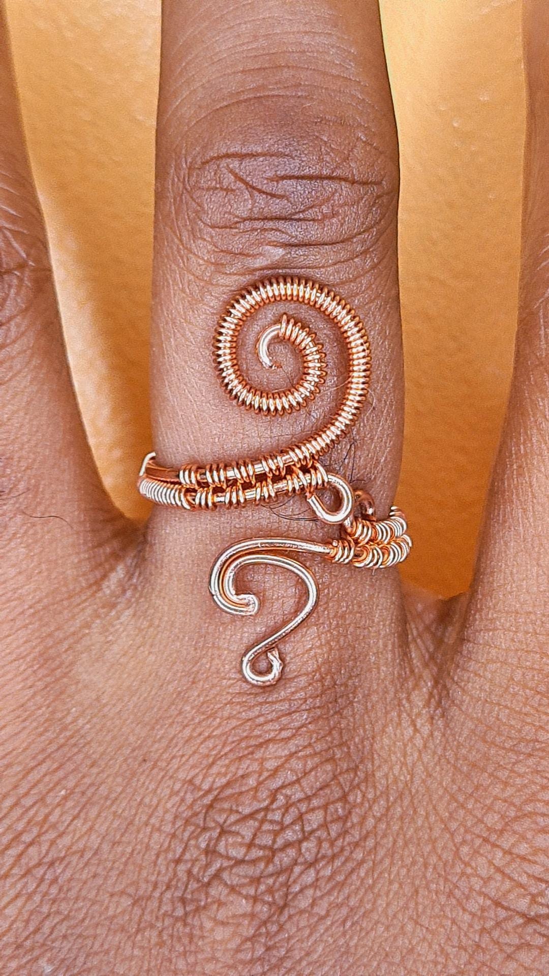 'PORTAL' - GODDESS ENERGY COPPER RING
