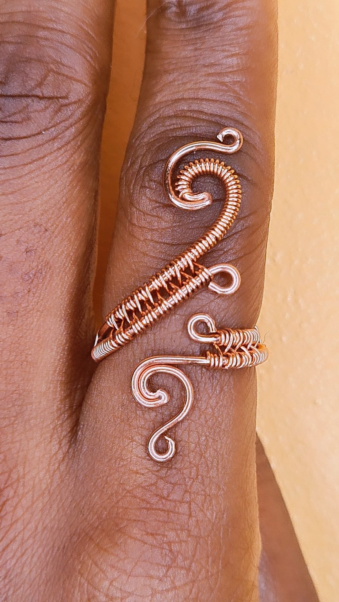 'SCORPION' - GODDESS ENERGY COPPER RING