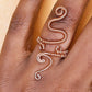 'KUNDA' - GODDESS ENERGY COPPER RING