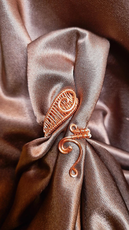 'NEFERTITI' - GODDESS ENERGY COPPER RING