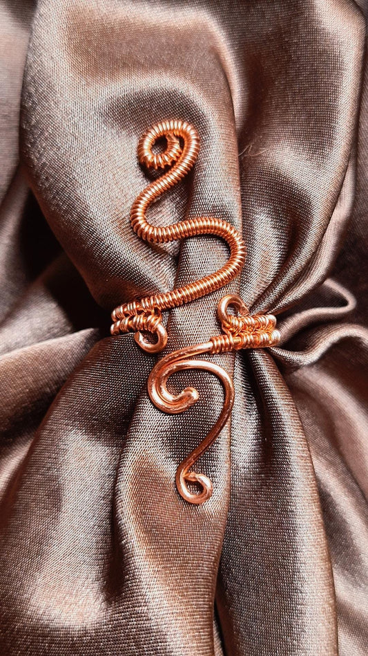 'KUNDA' - GODDESS ENERGY COPPER RING