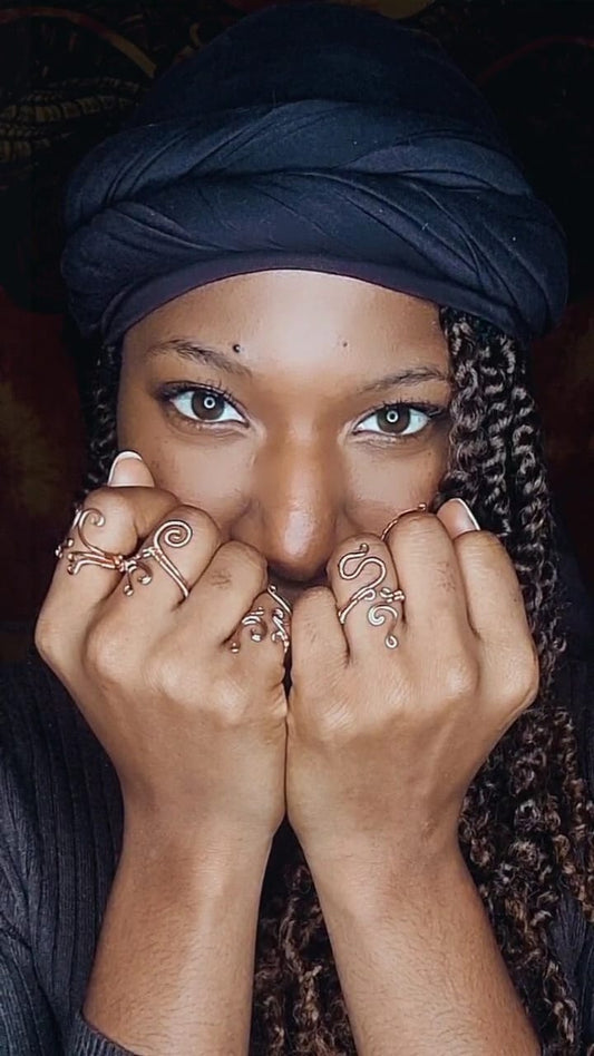 'EGYPT'- GODDESS ENERGY COPPER RING