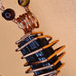 THE GREAT PROTECTOR COMBO - TORMALINE & TRIPLE TIGERS-EYE CHAIN